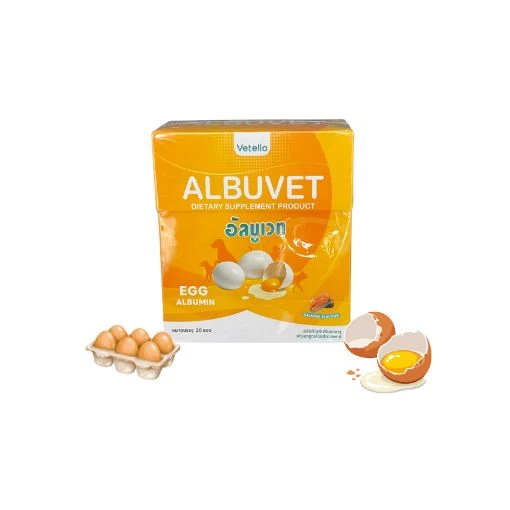 Albuvet อัลบูเวท ผงโรยอาหารโปรตีนไข่ขาว