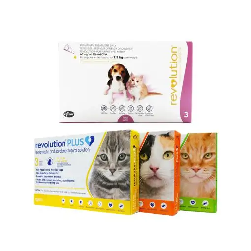 Revolution Plus For Cats (แบ่งจำหน่ายเป็นหลอด)